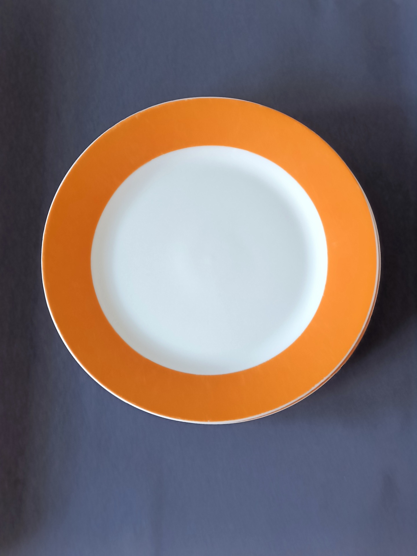 Ontbijtborden oranje V&D