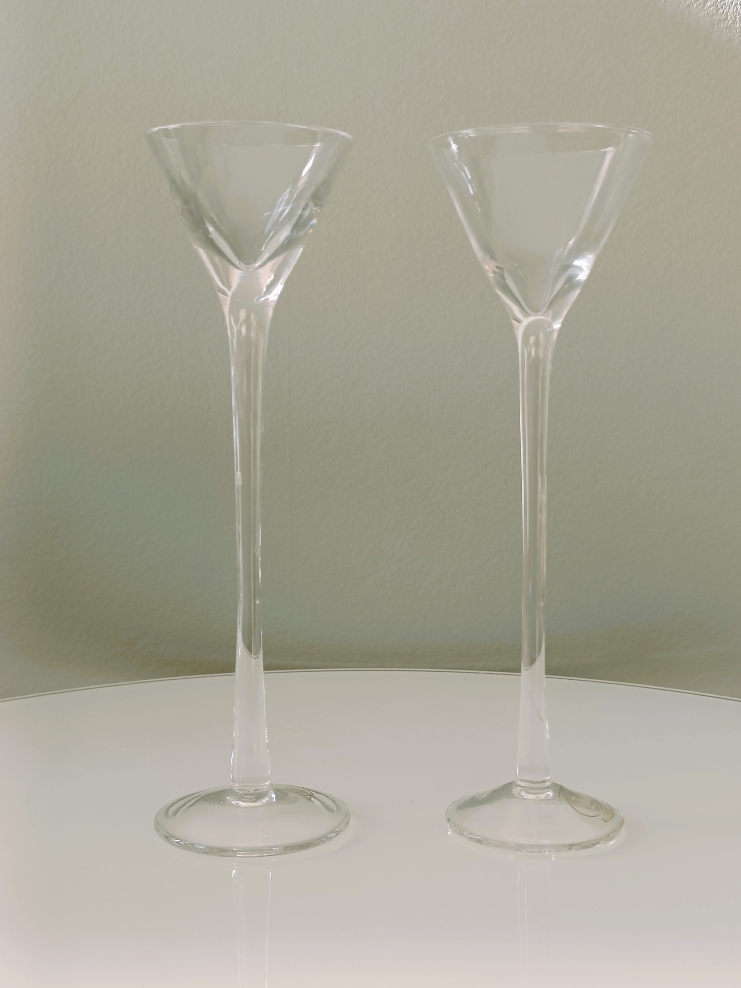 Borrelglas op hoge steel 'Zuidam'