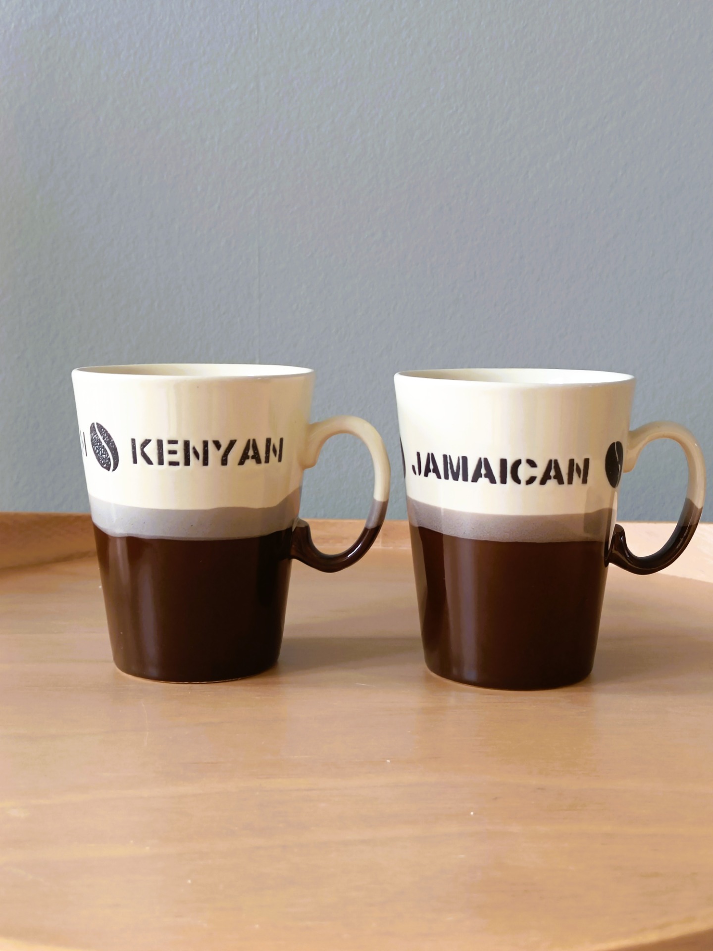 Jamaican & Kenyan koffiemokken