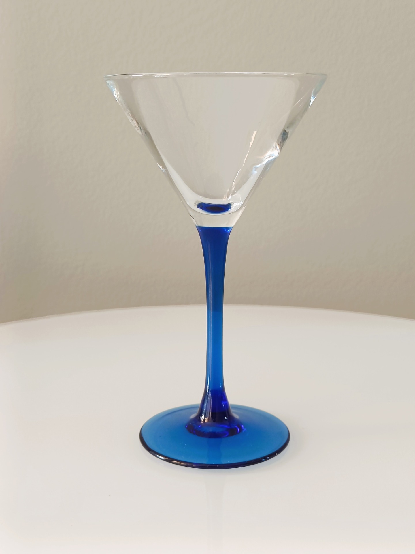 Martini-/Cocktail glas - Blauw