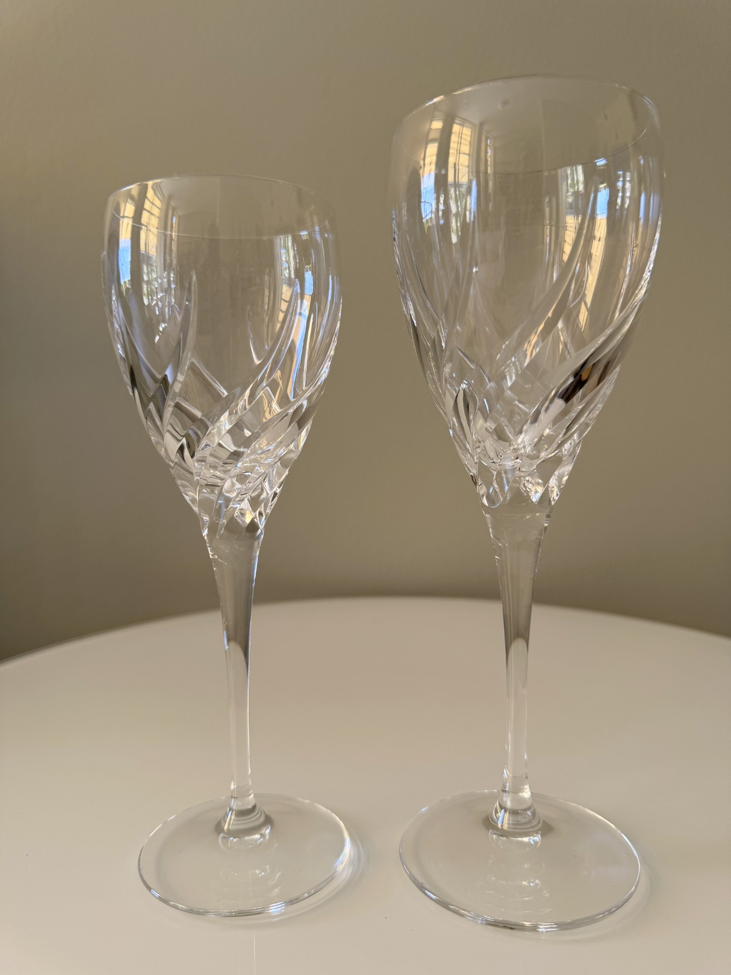 Wedgwood wijn- en portglas kristal